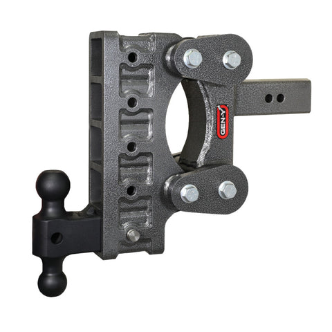 Gen-Y The Boss Torsion-Flex 2.5in Shank 9in Drop 2.4K TW 21K Hitch w/GH-061 Dual-Ball - GH-1315