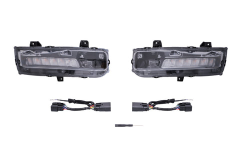 Diode Dynamics Elite Series Combination Fog Lamp for 18-21 Ford Mustang - Cool - White (Pair) - DD5132