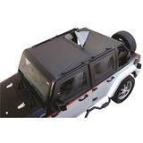 Rampage 2007-2018 Jeep Wrangler(JK) Unlimited Combo Sun Brief/Safari Top - Black Diamond - 94935
