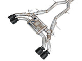 AWE Tuning 22-26 Cadillac CT5-V Blackwing SwitchPath Exhaust - Diamond Black Tips - 3025-43562