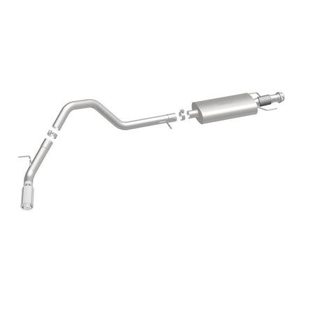 MagnaFlow 15-16 Ford Expedition V6 3.5L Cat-Back, SS, 4in Tip Single Psgr Side Exit - 19051