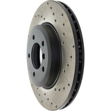 StopTech 06-08 BMW Z4 Drilled Front Left Cryo Rotor - 128.34052CL