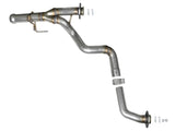 aFe POWER Twisted Steel Y-Pipe 2-1/4in 409 SS Exhaust System 2018 Jeep Wrangler (JL) V6-3.6L - 48-48026