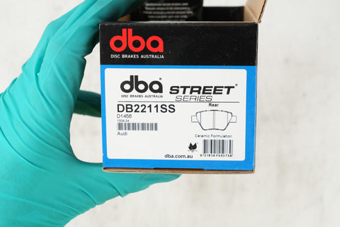 DBA 10-19 Audi A3 FWD Rear Street Series Brake Pads - DB2211SS