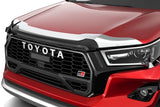 Husky Liners 20-26 Toyota Hilux Aeroskin Hood Protector - Chrome - 2892227