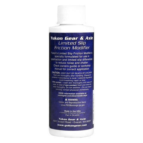 Yukon Gear Friction Modifier - OILADD