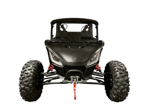 Seizmik 23-25 Segway Villian Tool-less Front Windshield Scratch Resistant - 50-55333KIT