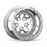 Weld Alpha-1 15x13 / 5x4.5 BP / 3in. BS Polished Wheel - Polished Double Beadlock MT - 83P-513206MP