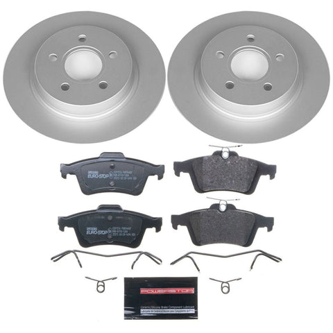 Power Stop 08-13 Volvo C30 Rear Euro-Stop Brake Kit - ESK4613