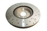 DBA 06-07 Mercedes-Benz C350 W203 (w/AMG Perf Brake) Front Drilled & Slotted Street Series Rotor - DBA2696X