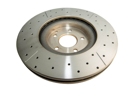 DBA 06-07 Mercedes-Benz C350 W203 (w/AMG Perf Brake) Front Drilled & Slotted Street Series Rotor - DBA2696X