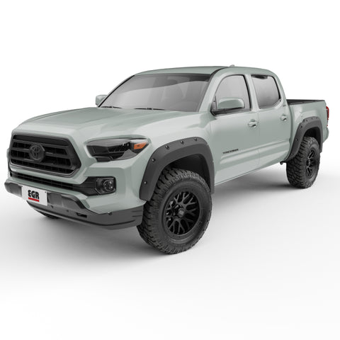 EGR 16+ Toyota Tacoma w/Mudflap Bolt-On Look Fender Flares - Set - 795084