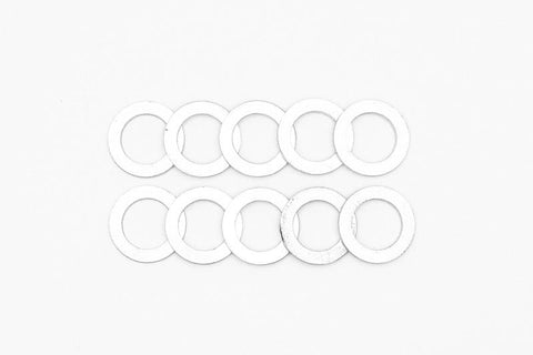 DeatschWerks -4 AN Aluminum Crush Washer (Pack of 10) - 6-02-0301