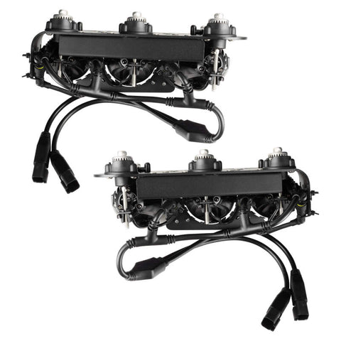 Oracle Lighting 21-24 Ford Bronco Off Road Laser and LED Fog Light Kit for Steel Bumper - 5928-LZZ-001