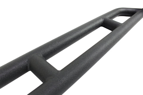 Fishbone Offroad 07-18 Jeep JK 4 Door Wrangler JK Steel Rock Sliders - Blk Textured Powdercoat - FB23009