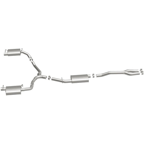 MagnaFlow Cat-Back SS Dual Split Rear Exit 2015 Dodge Charger/Chrysler 300C 3.6L V6 (Uses OEM Tips) - 19225