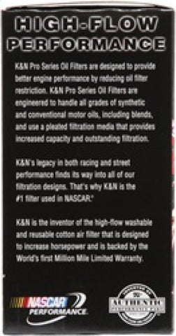 K&N Oil Filter for Hyundai/Kia V6 06-08 Azera/Sonata/Sedona/07-08 Santa Fe/07 Veracruz/07-09 Amanti - PS-7022