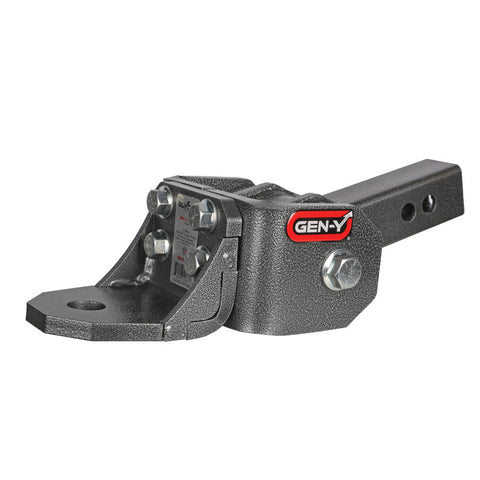 Gen-Y Glyder Torsion-Flex 2in Shank 2in Drop 7K Hitch w/Ball Platform/1in Diameter Mounting Hole - GH-12001