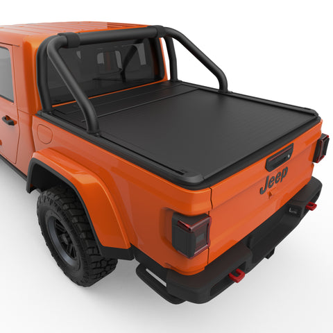 EGR 20-22 Jeep Gladiator RollTrac S-Series Black Powder Coated Sports Bar Jeep Gladiator - SBAR0162