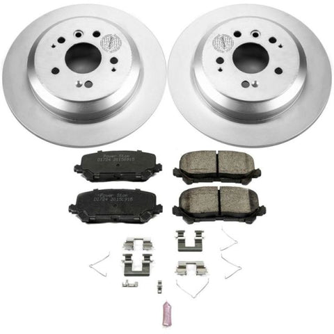 Power Stop 16-19 Honda Pilot Rear Z17 Evolution Geomet Coated Brake Kit - CRK7727
