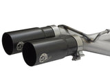 aFe Rebel Exhausts Cat-Back SS Ford F-150 04-08 V8 4.6/5.4L w/ Black Tips - 49-43079-B