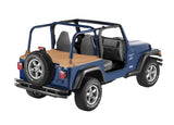 Bestop 97-02 Jeep Wrangler TJ Duster Deck Cover (Spice Factory Hardtop) - 90020-37