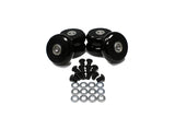 Energy Suspension 2.375in Black Hyper-Glide PolyCreeper Wheels (Set of 6) - 9.9172G