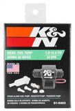 K&N Performance Electric Fuel Pump 9-11.5 PSI Diesel - 81-0403
