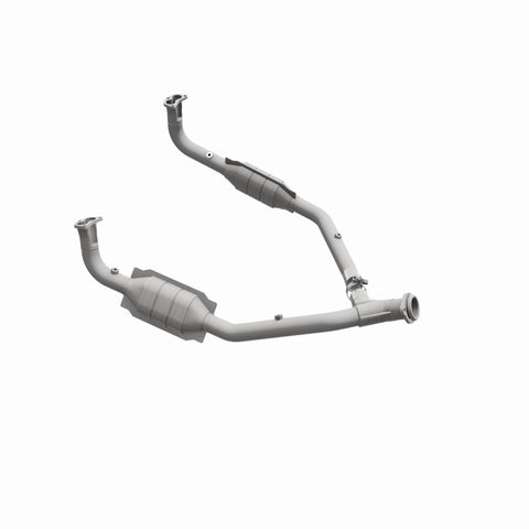 MagnaFlow DF Cat. Conv 97 Land Rover Defender 90 4.0L Y-Pipe Assy / 96-99 Discovery 4.0L Y-Pipe Assy - 93690