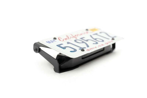 DV8 Offroad Fairlead Mounted Flip-Up License Plate Bracket - LPBM-02