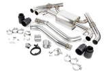 Dinan 23-26 BMW M240i/M240i xDrive (G42) Valved Axleback Exhaust System - Black Tips - D660-0098-BLK