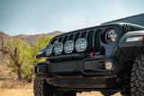 DV8 Offroad 2018-2025 Wrangler JL Push Bar for Mopar Rubicon Steel Bumper - LBJL-13