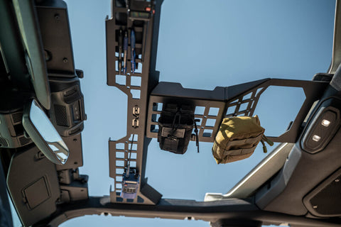 DV8 Offroad 2018-2025 Jeep Wrangler & Gladiator Overhead Molle Panel - MPJL-04