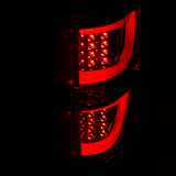 ANZO 2009-2013 Ford F-150 LED Taillights Smoke - 311258