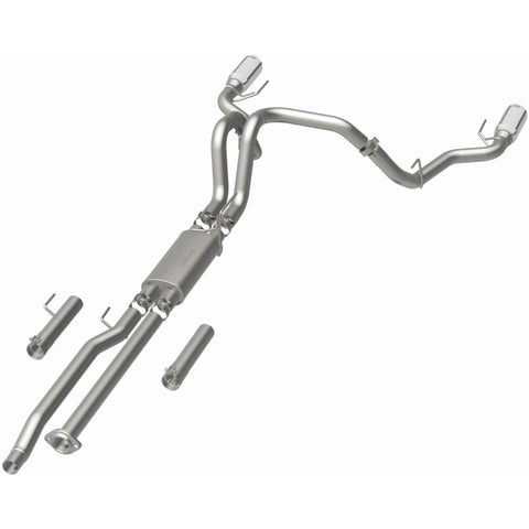 MagnaFlow SYS Cat-Back 2017 Ford F-150 Raptor 3.5L Dual 3in Tips - 19346