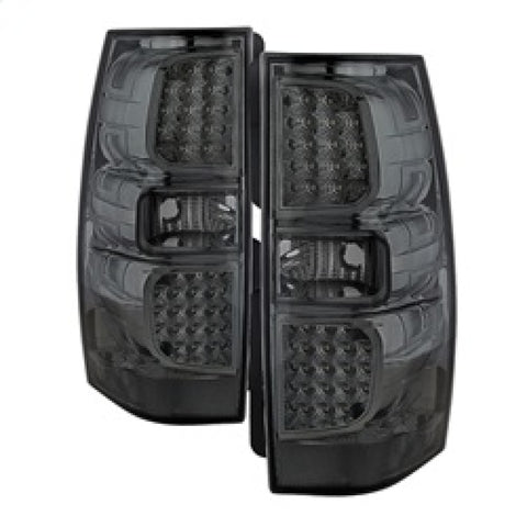 xTune Chevy Suburban/GMC Yukon/Yukon Denali 07-14 LED Tail Lights Smoked ALT-JH-CSUB07-LED-G2-SM - 9033933