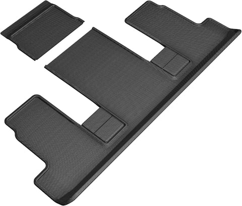 3D MAXpider 2018-2020 Chevrolet/Buick Traverse/Enclave Kagu 3rd Row Floormats - Black - L1CH08631509