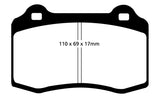 EBC 92-00 Dodge Viper 8.0 Bluestuff Front Brake Pads - DP51031NDX