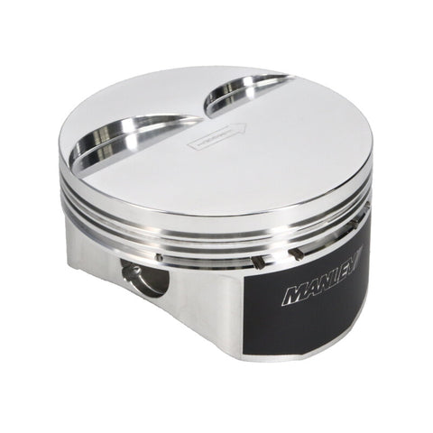 Manley Small Block Chevrolet LS Series 4.010in Bore -4cc Flat Top Piston Set - 592510C-8