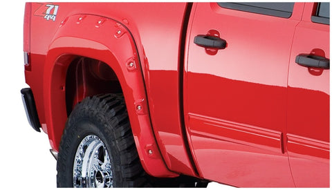 Bushwacker 07-13 GMC Sierra 1500 Fleetside Boss Pocket Style Flares 4pc 69.3in Bed - Black - 40940-02