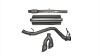 Corsa 14-17 Chevy Silverado 1500 5.3L V8 CC / SB 3in Single Side Exit Touring Cat-Back Exhaust - 14848