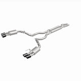 MagnaFlow Cat-Back 2016 Ford Mustang Shelby GT350/GT350R 5.2L V8 Carbon Fiber Tips - 19299