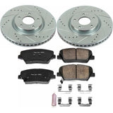 Power Stop 12-17 Hyundai Azera Front Z23 Evolution Sport Brake Kit - K6764