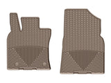 WeatherTech 2018+ Toyota Camry Front Rubber Mats - Tan - W463TN