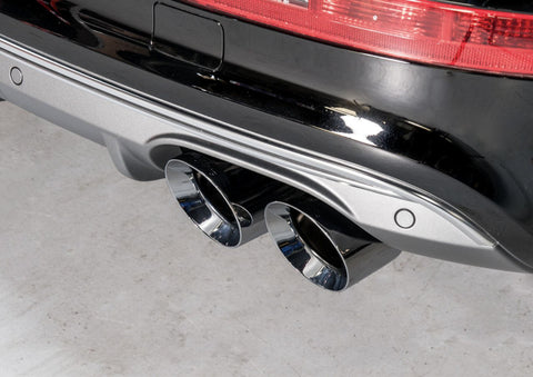 AWE Tuning Audi 8R SQ5 Touring Edition Exhaust - Quad Outlet Diamond Black Tips - 3015-43056