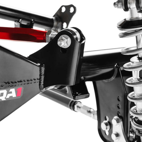 QA1 68-72 GM X-Body Double Adjustable Rear Four Link Kit w/ Narrowed 9in Housing - R258-170N