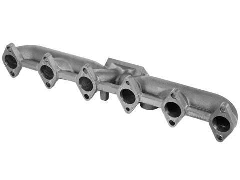 aFe Power BladeRunner Ported Ductile Iron Exhaust Manifold 98.5-02 Dodge Diesel Trucks L6-5.9L (td) - 46-40034