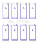 King Engine Bearings Nissan CA16DE/CA18DE/CA18ET/CA20E/CA20S/CD17 (Size +0.50mm) Conrod Bearing Set - CR407AM0.5