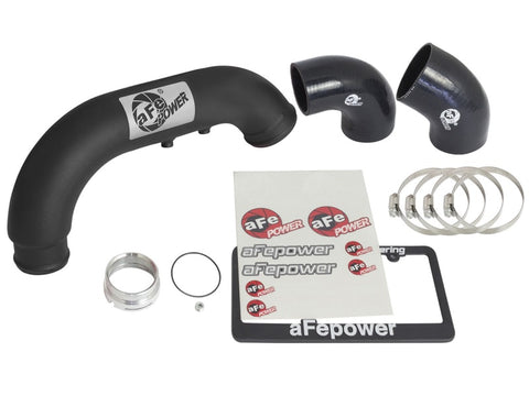 aFe BladeRunner 3in Black IC Tube Cold Side w/ Coupling & Clamp Kit 2016 GM Colorado/Canyon 2.8L - 46-20269-B