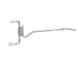MagnaFlow 15-17 GMC Terrain V6 3.6L 409SS Cat-Back Exhaust Quad Split Rear with 3in Polished Tips - 19114